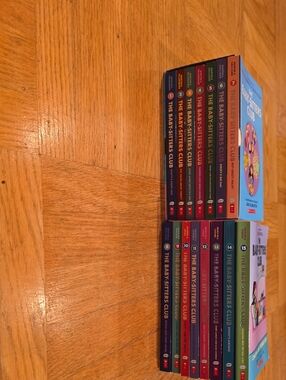 The Baby-Sitters Club Paperback Book Set - Colorful Spines